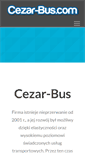 Mobile Screenshot of cezar-bus.com